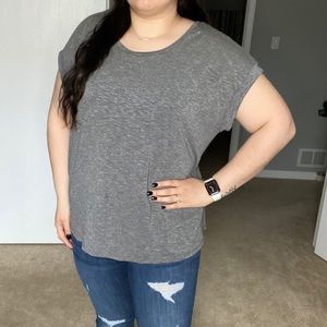 Grey Relaxed Tee